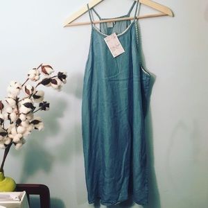 Paper Crane chambray dress